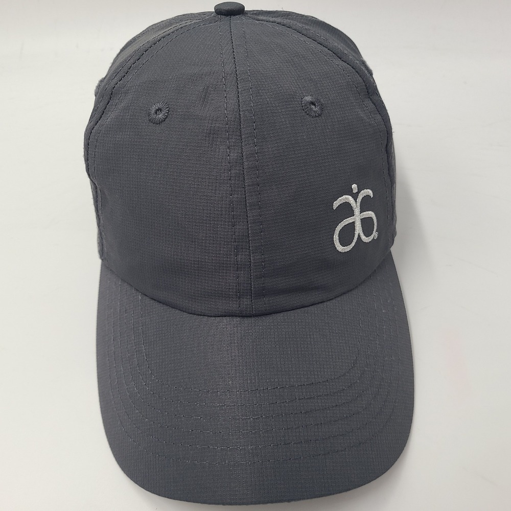 Arbonne Hat Adjustable Gray Est 1980 Logo Vegan Nutrition Outdoors Polyester Men